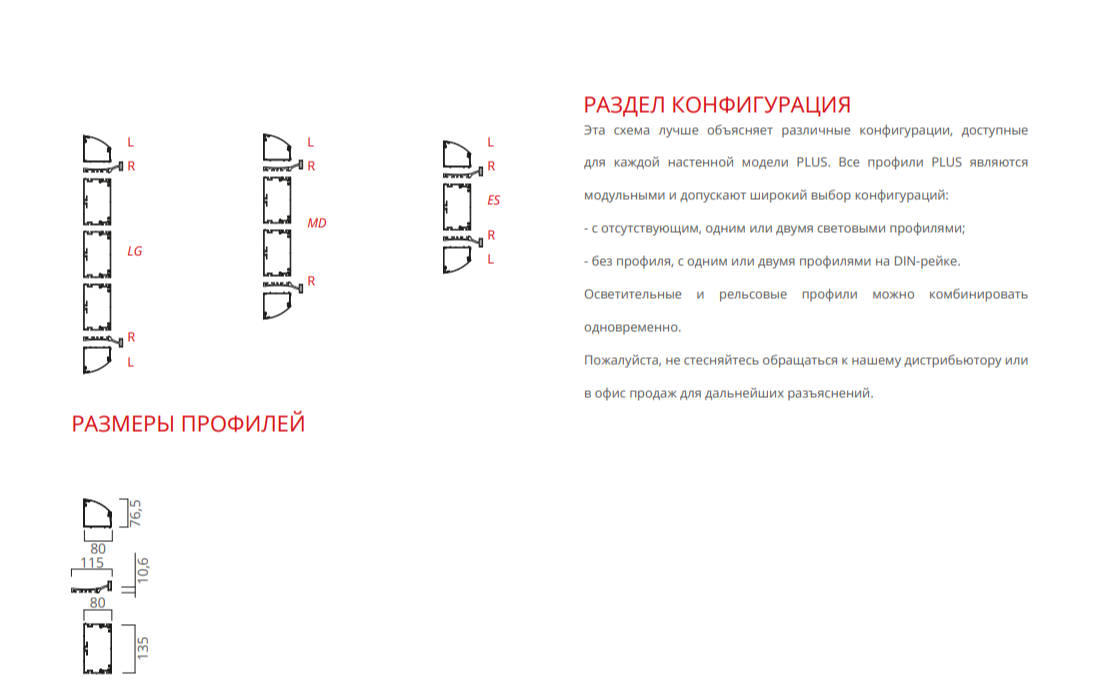 Раздел конфигурация